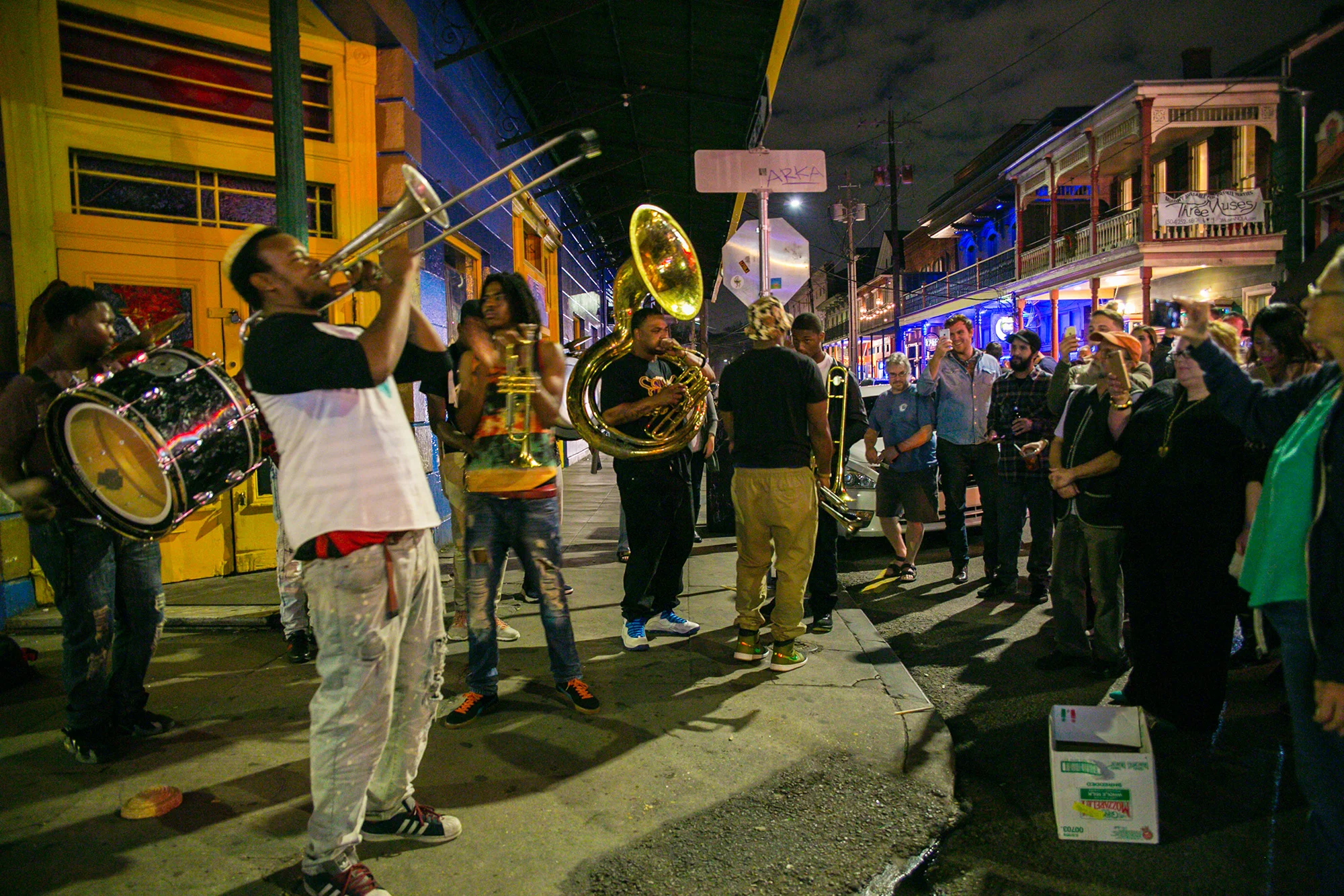 New Orleans Live Street Music, Second Line Band